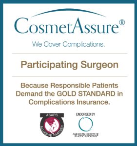 CosmetAssure participating surgeon banner